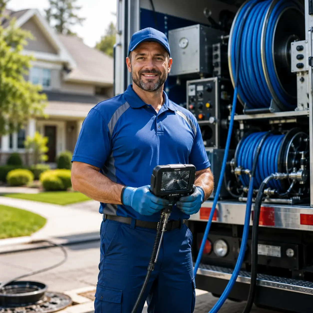 Local outdoor drain cleaning specialists in East Granby, CT